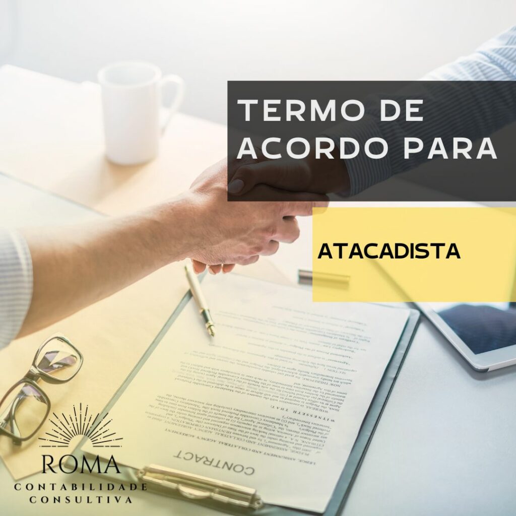 Site Termo De Acordo Para Atacadista - ROMA CONTABILIDADE